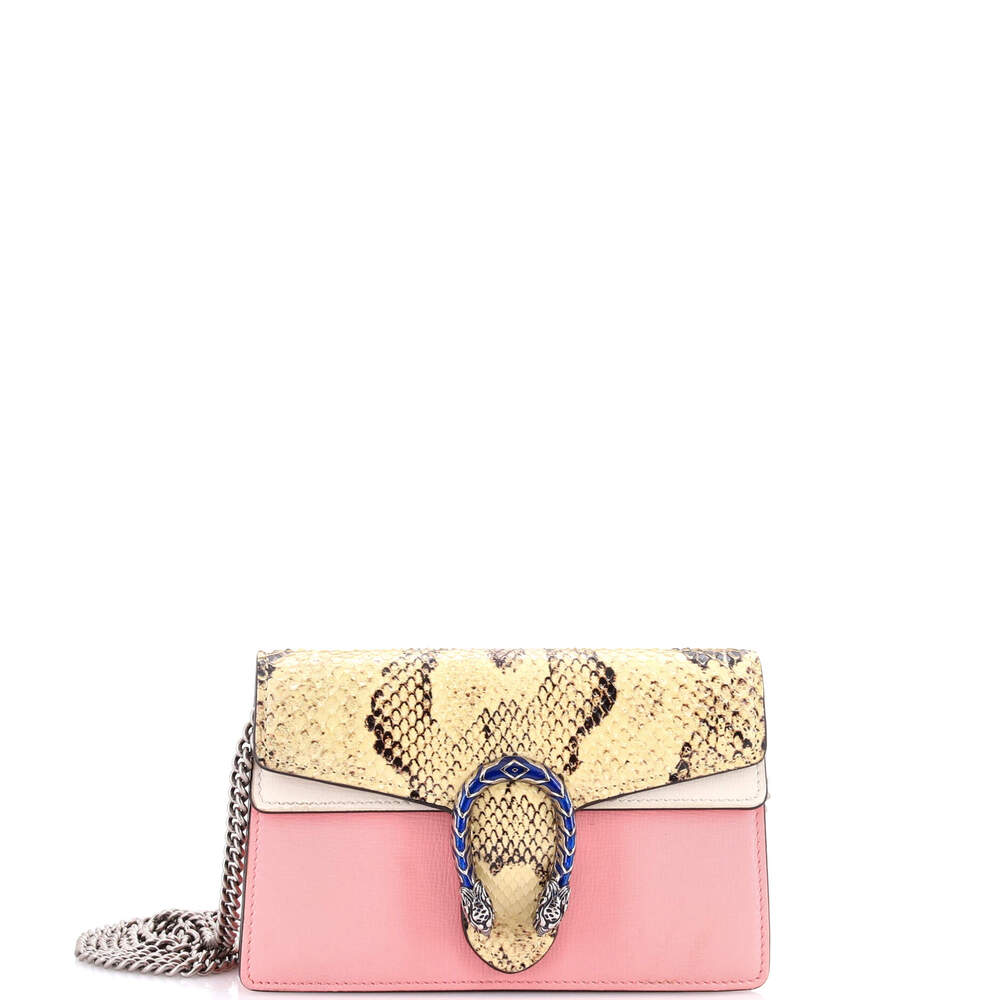 Gucci Dionysus Bag Python And Leather #204947g10b - image 1